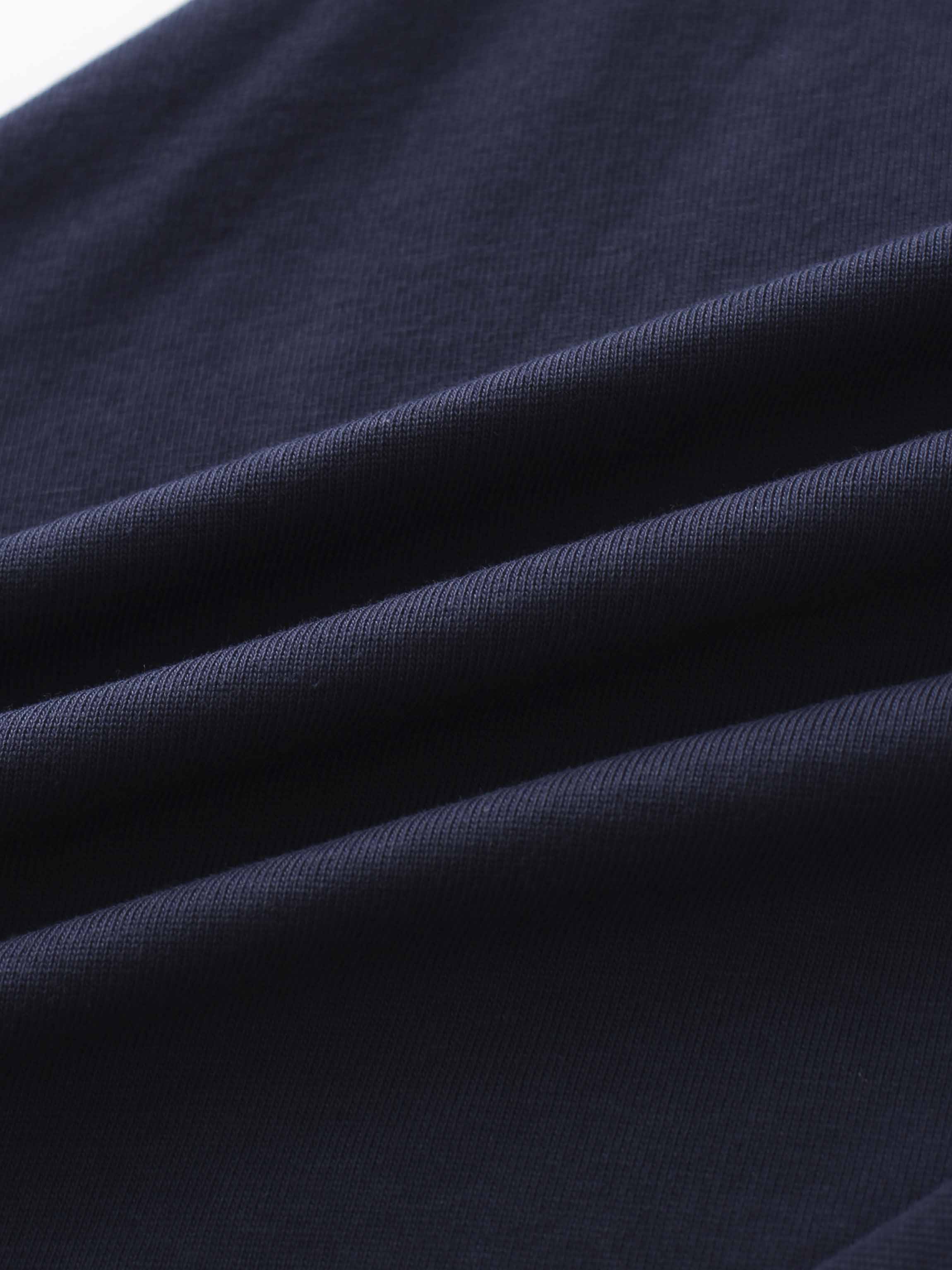 Tie Knot Tee-Navy