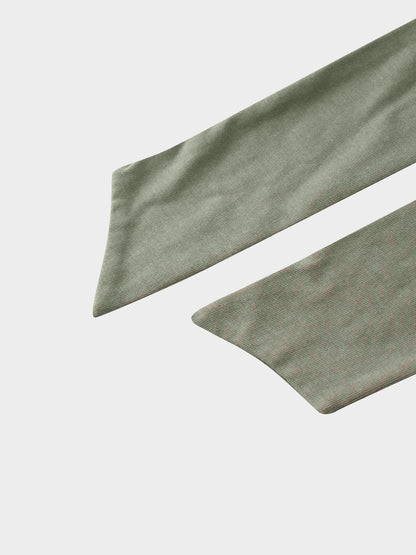 Tie Knot Tee-Sage