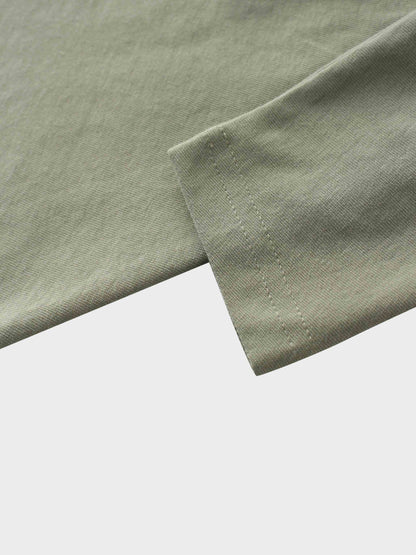 Tie Knot Tee-Sage