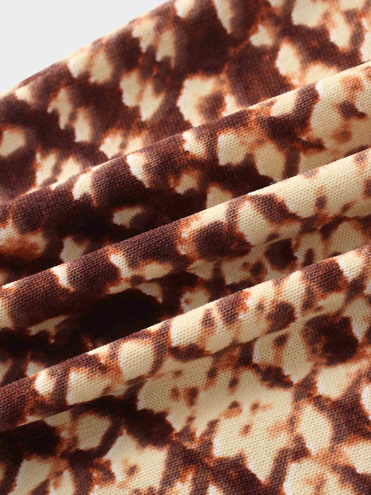 Buttoned Cardigan-Brown Speckled