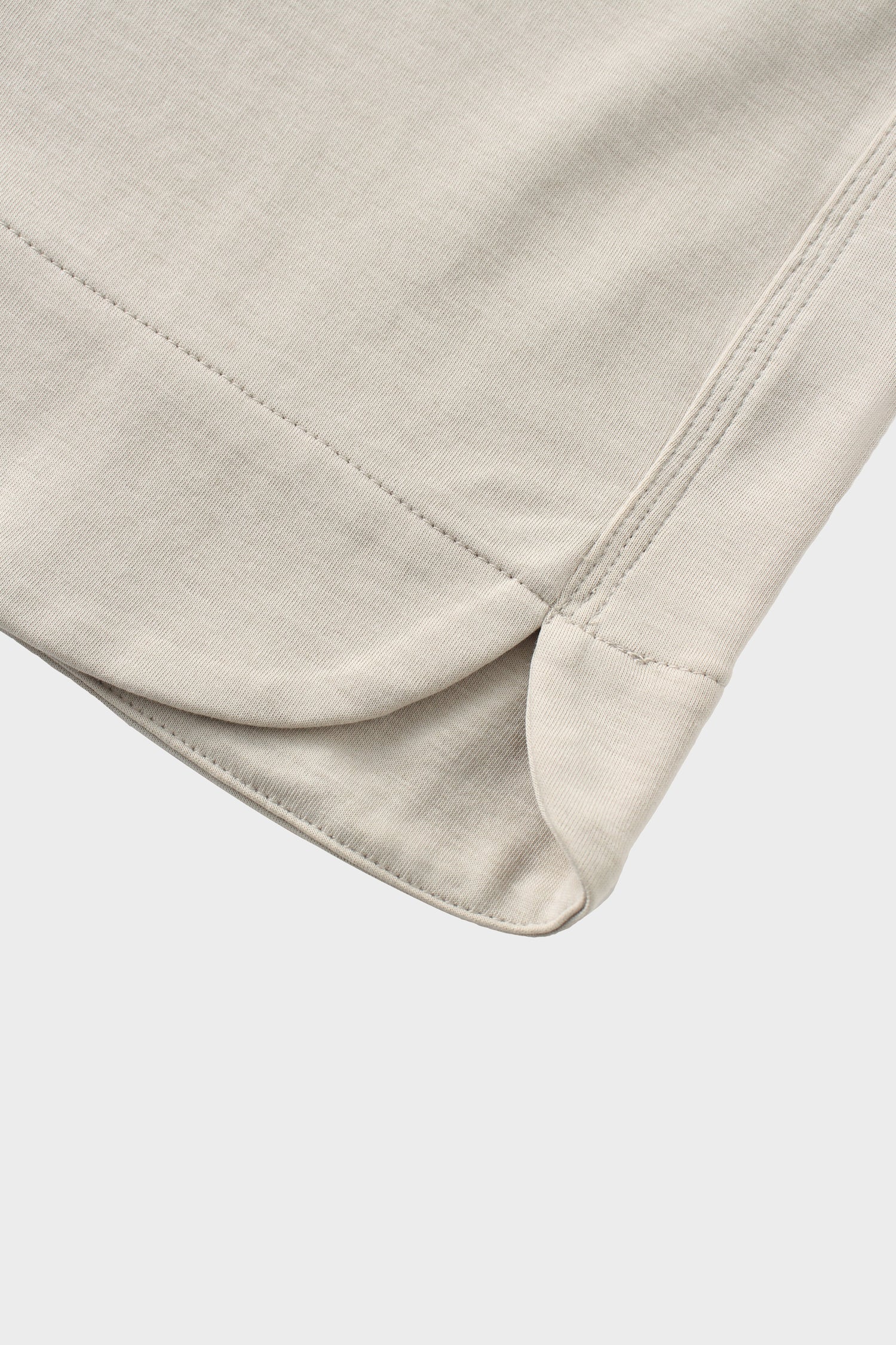 Drawstring Pocket T-Shirt Skirt-Stone