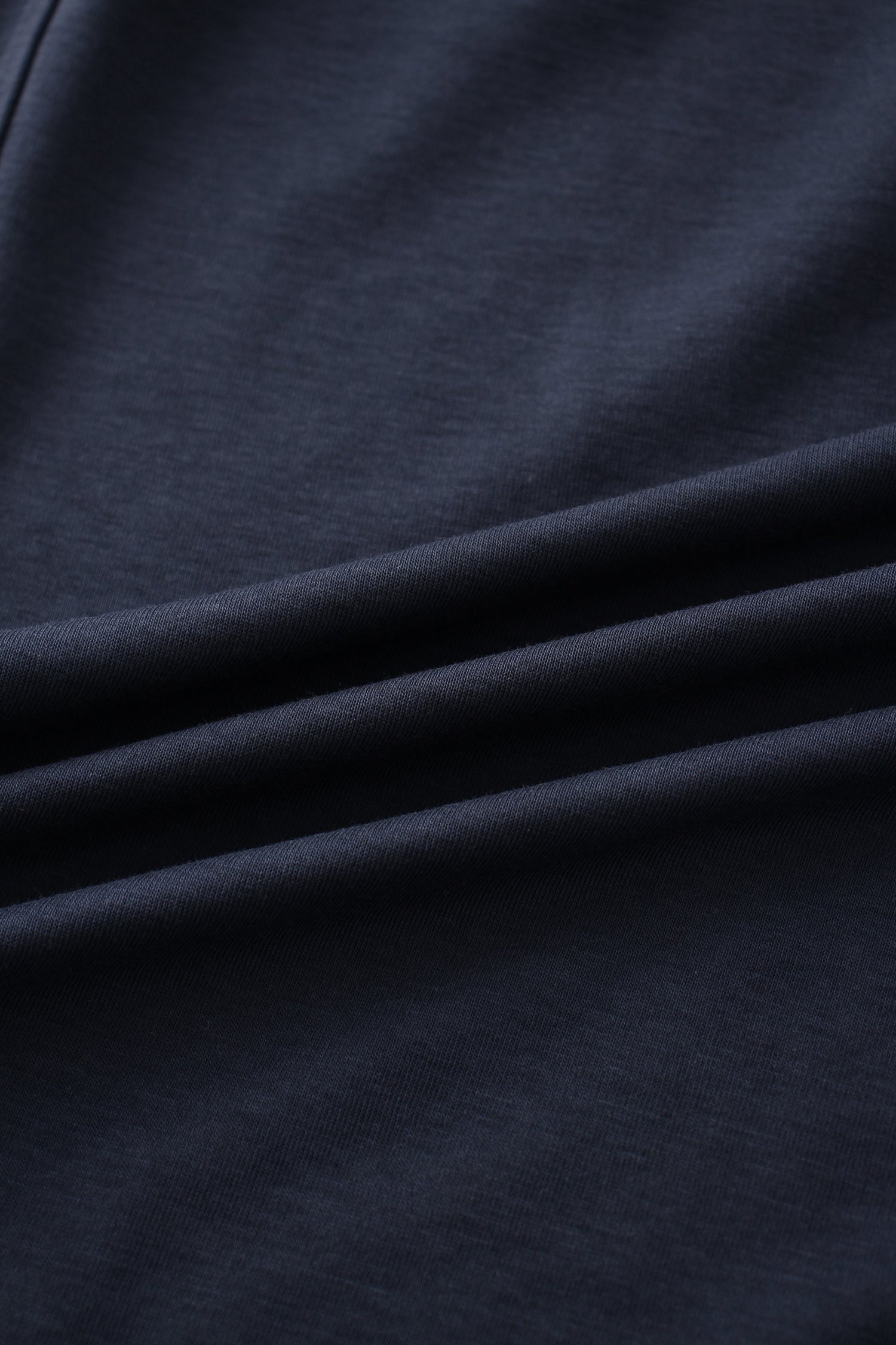 Drawstring Pocket T-Shirt Skirt-Navy