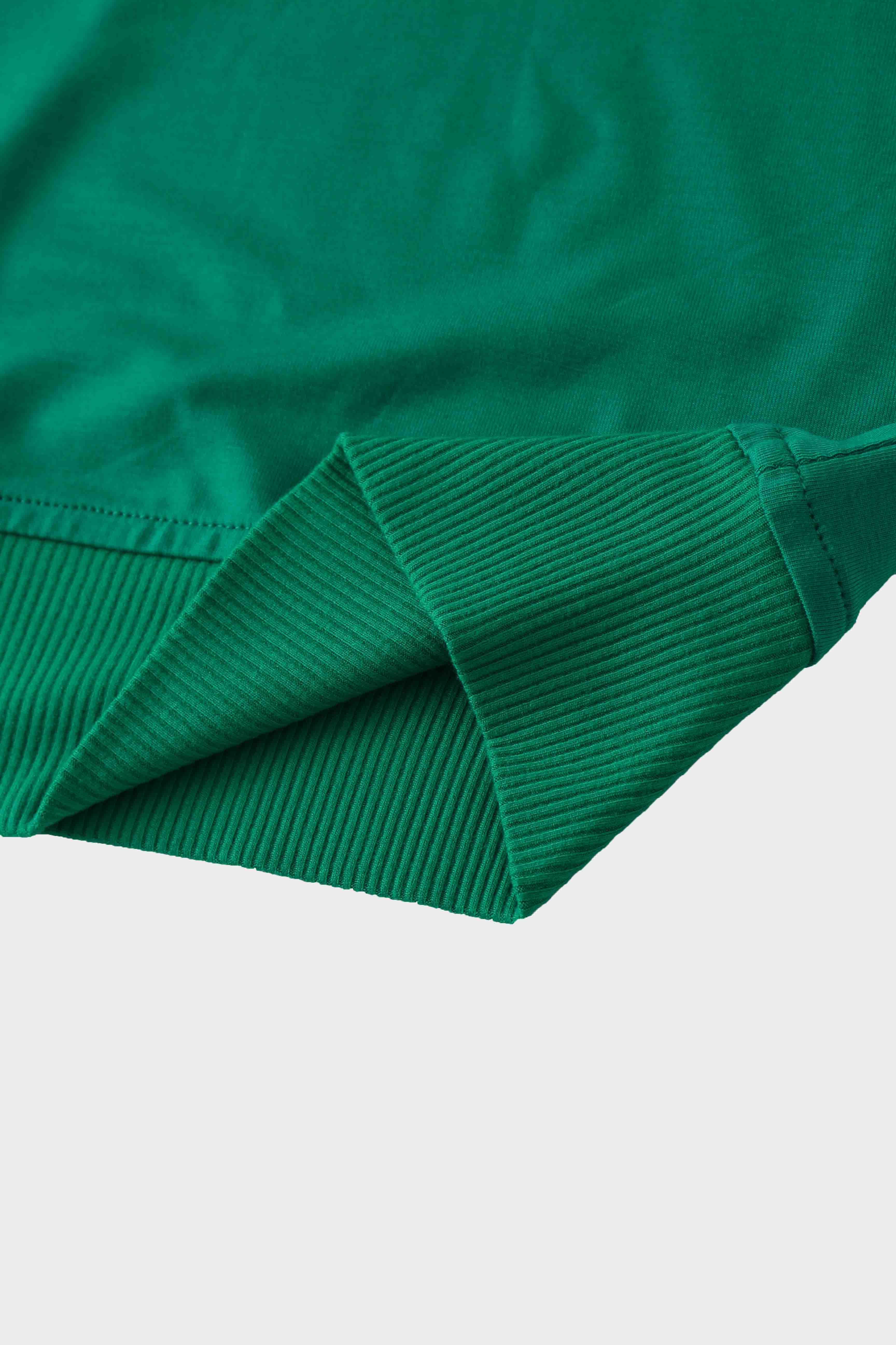 Cropped Tee-Kelly Green