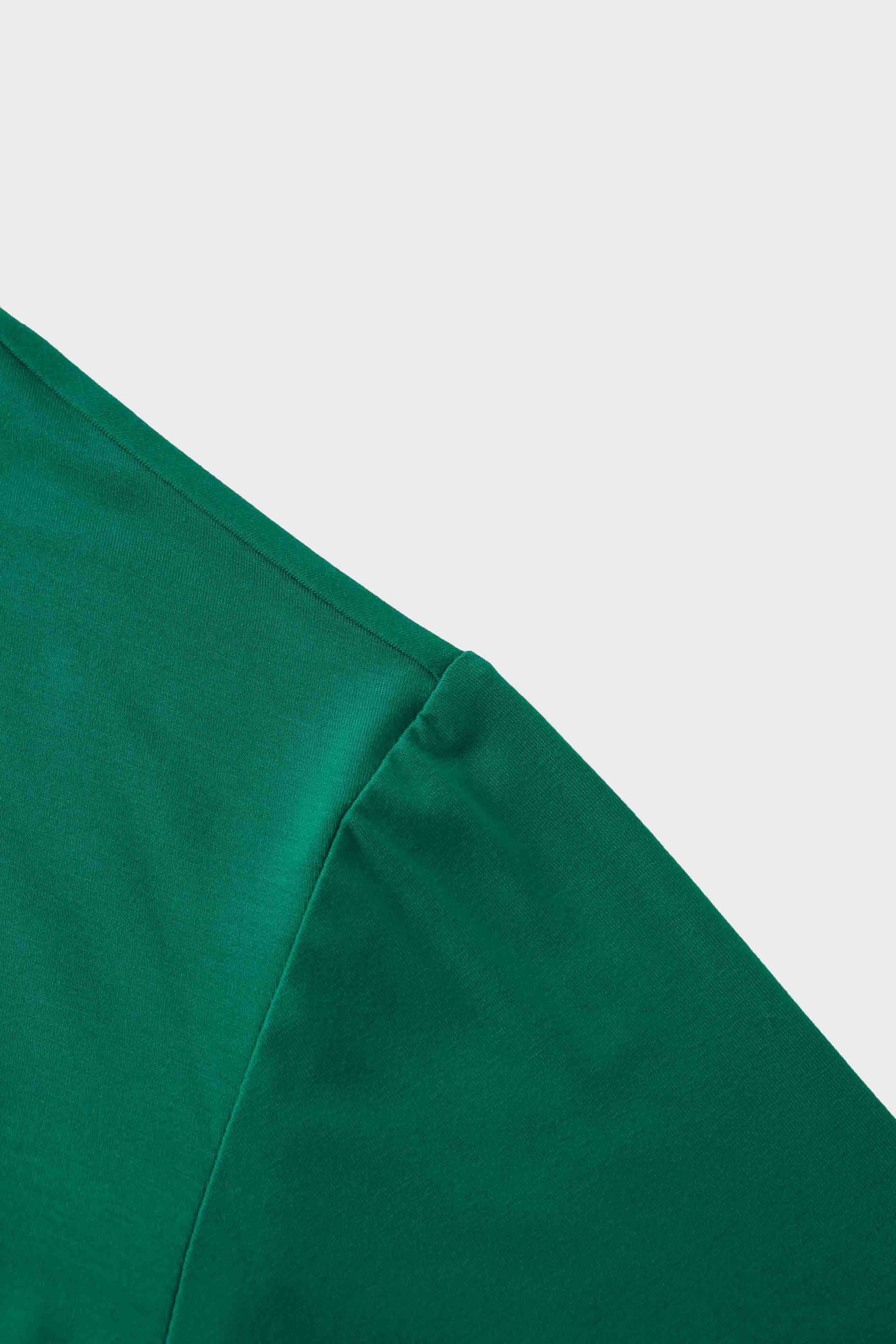 Cropped Tee-Kelly Green