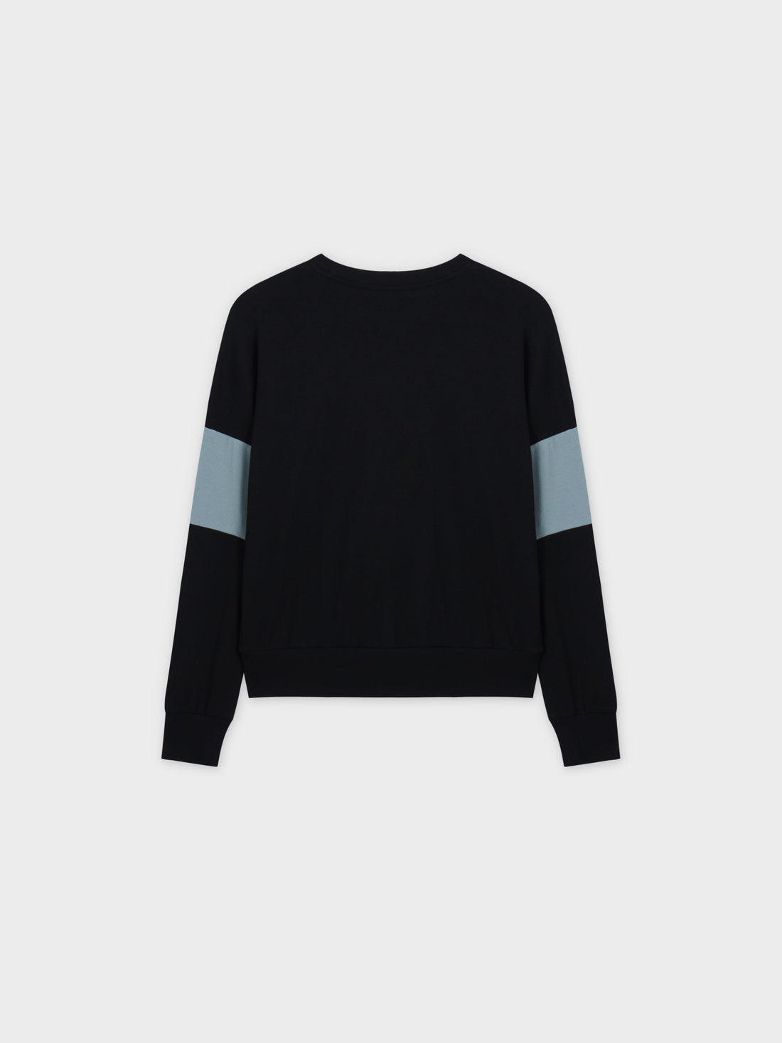 Wide Stripe Bomber-Black/Teal