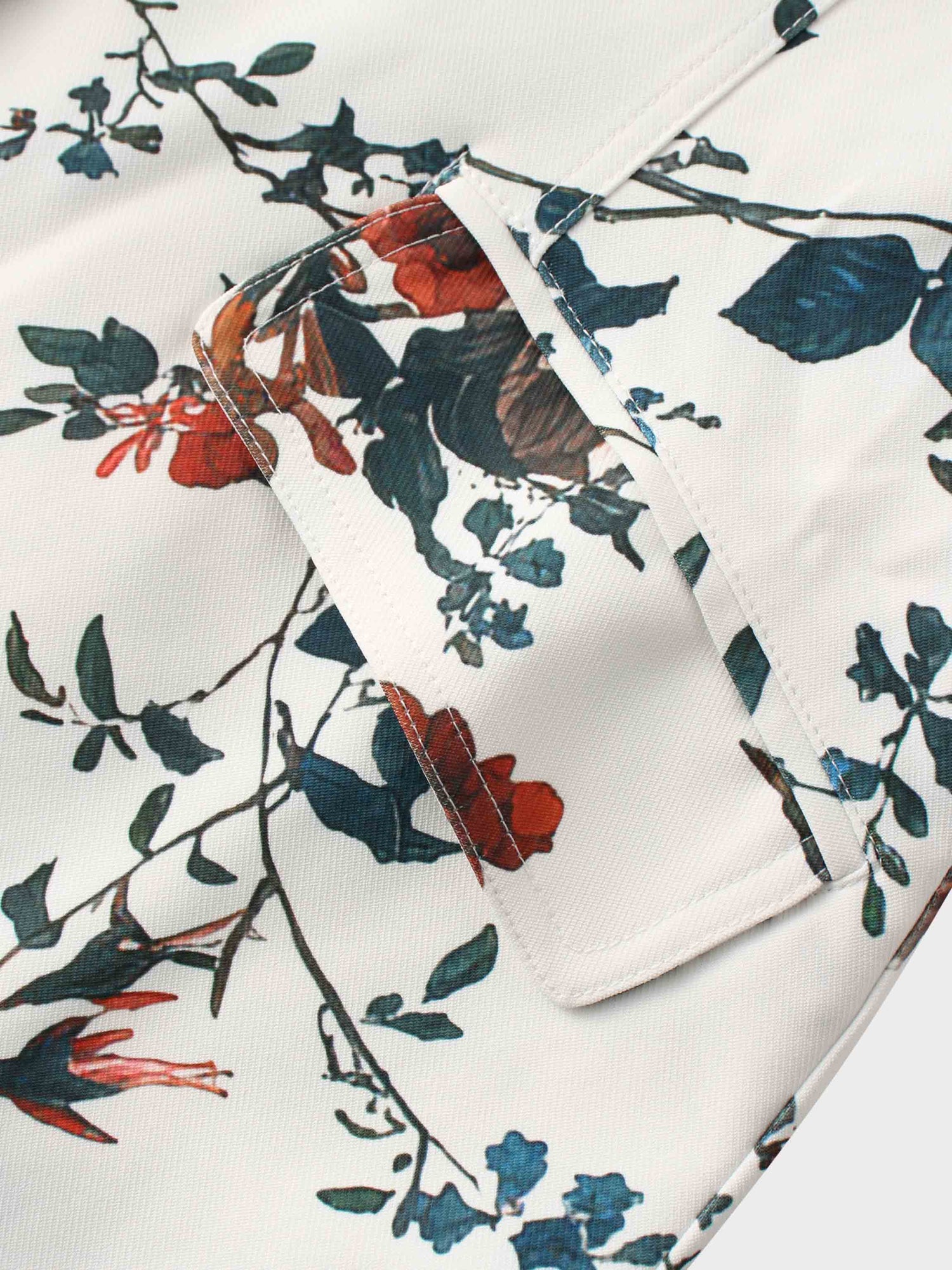 Tailored Blazer-Antique Floral