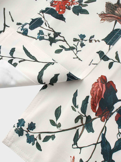 Tailored Blazer-Antique Floral