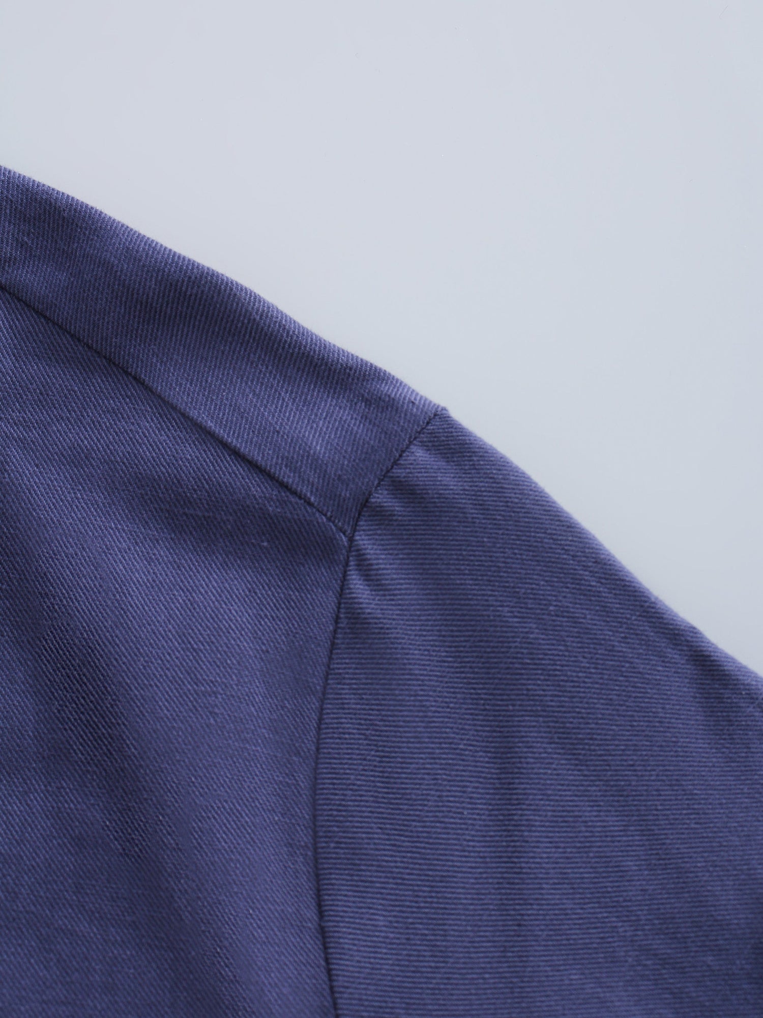 Linen Blouse-Navy