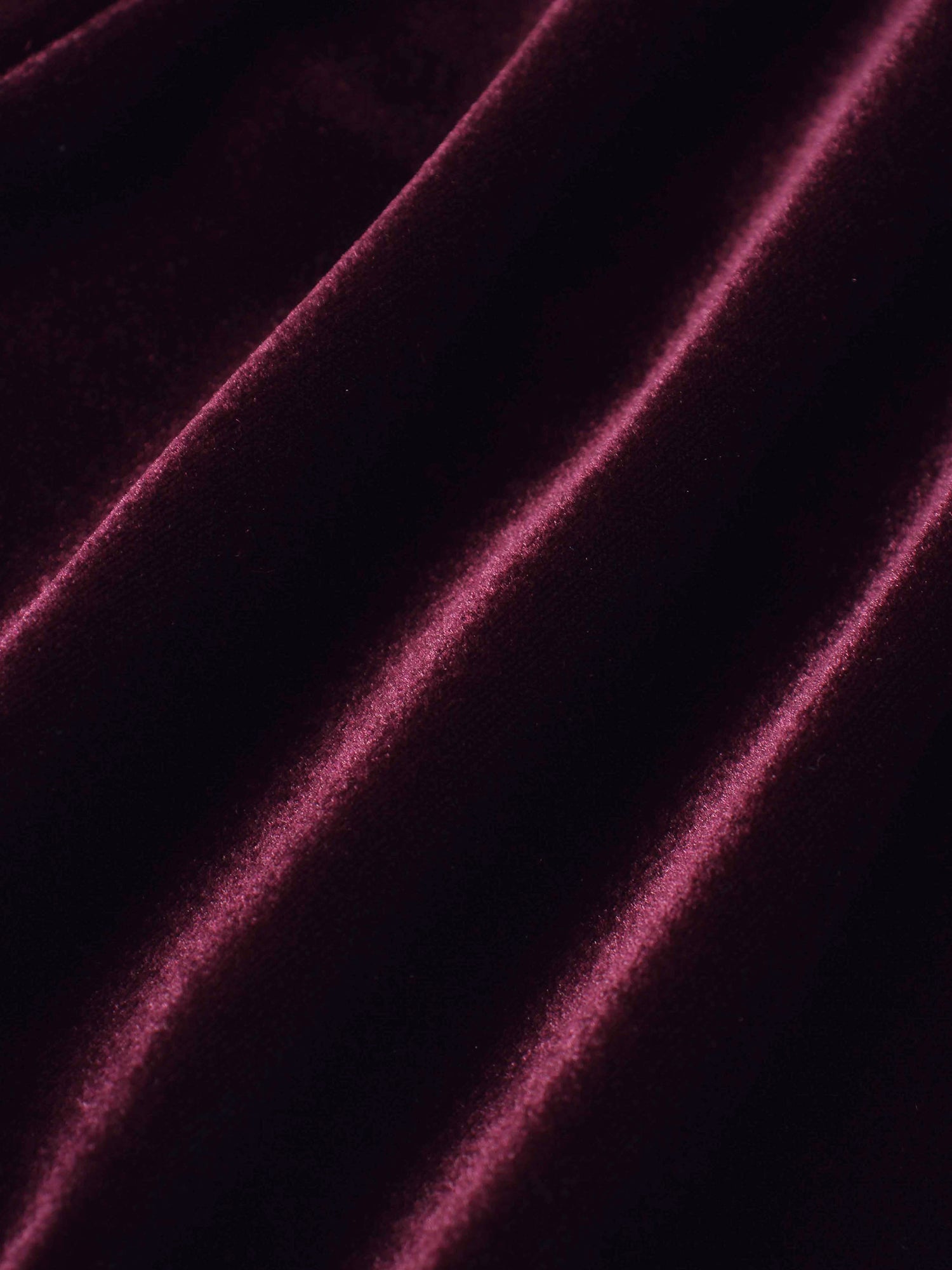 Double Layer Pleated Bottom Velvet Skirt-Burgundy