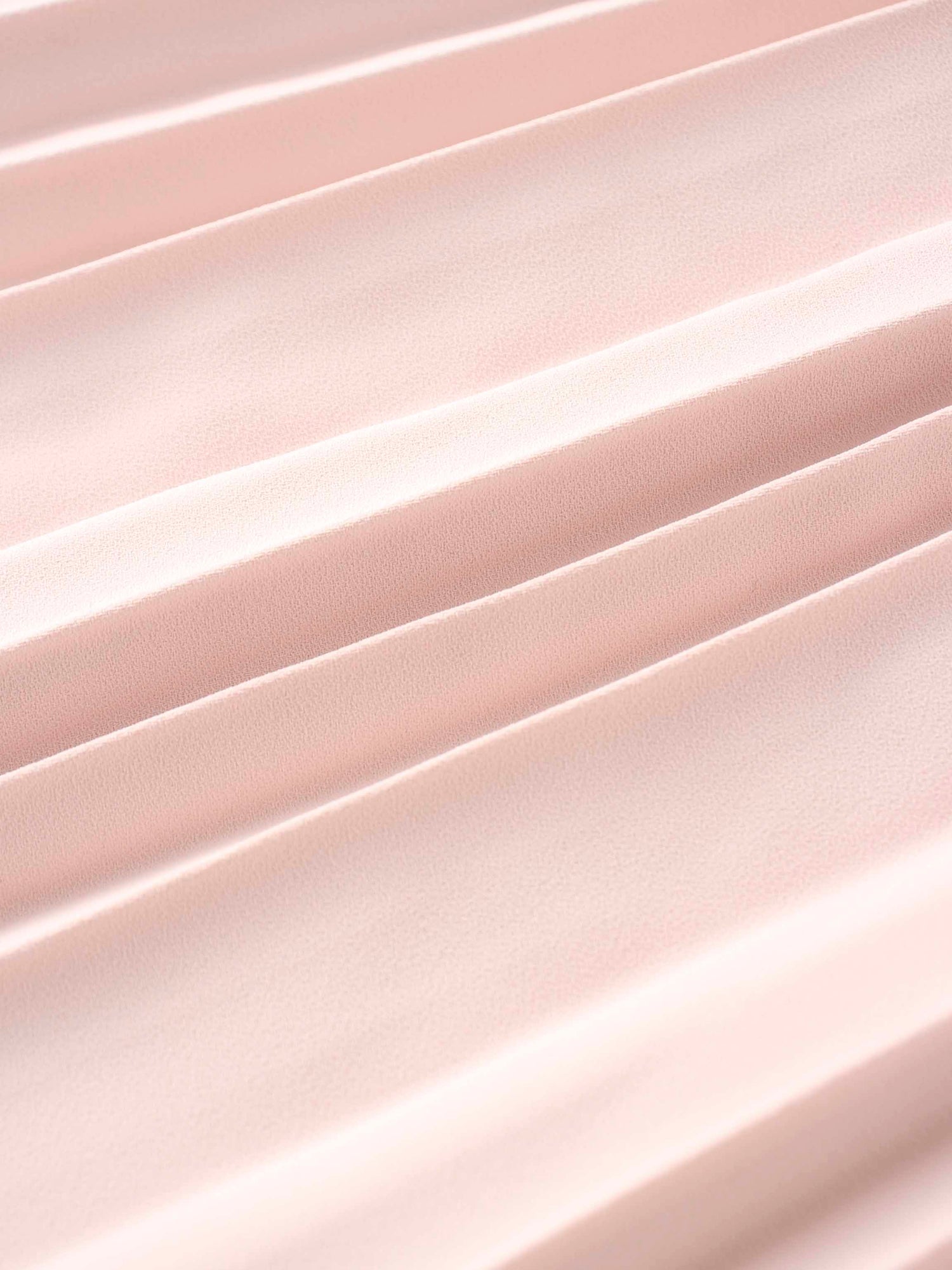 Crepe Pleated Maxi Skirt-Pink