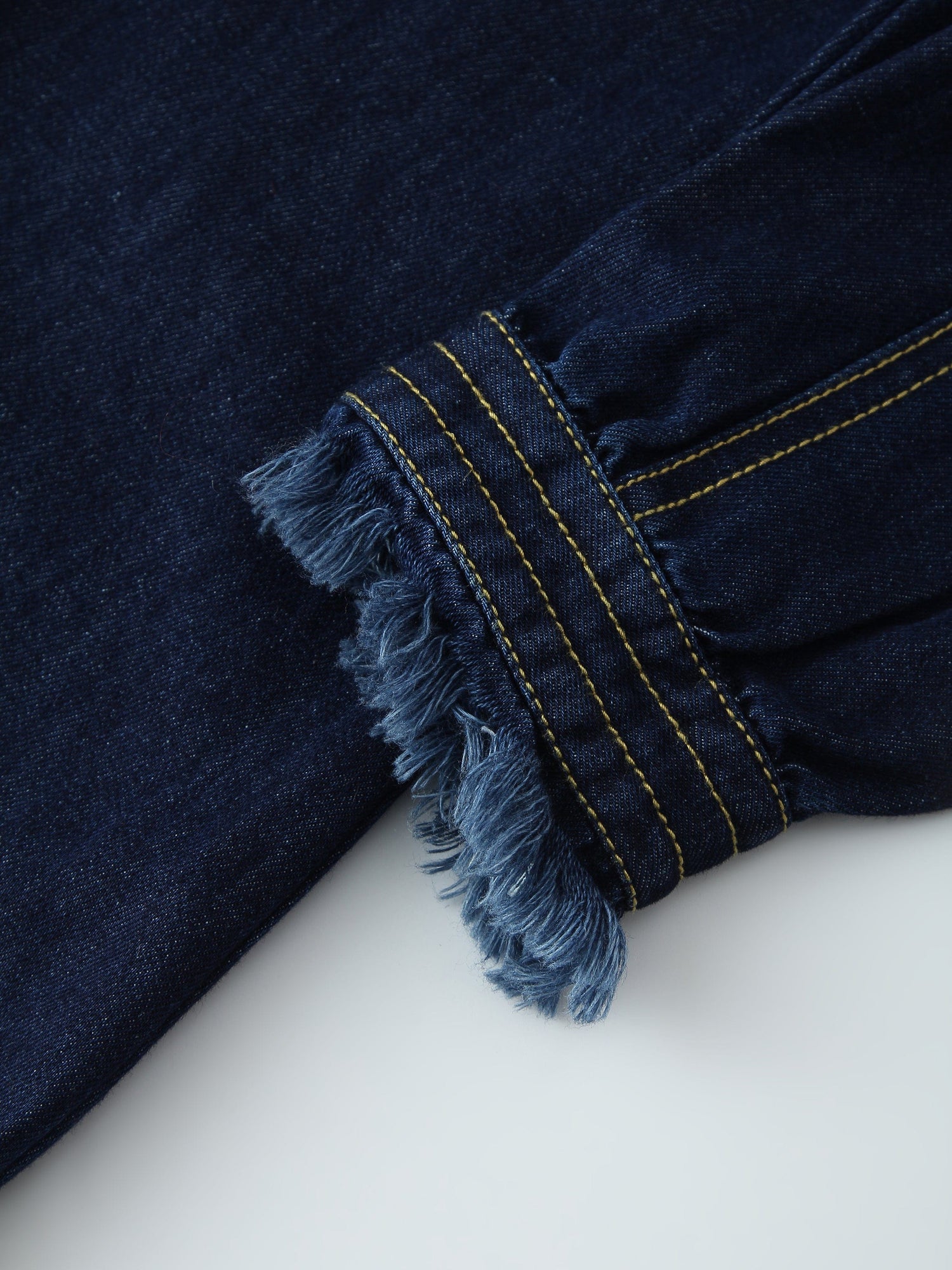 Denim Trapeze Top-Blue Denim