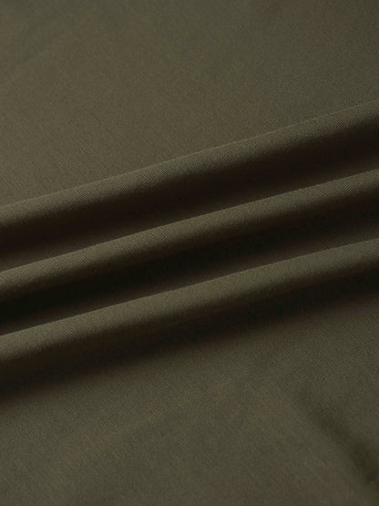Wrap Tie Tee-Olive