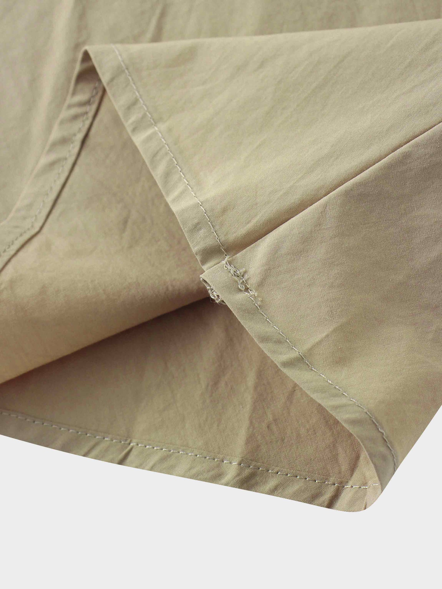 Micro Pleat Elastic Waist Skirt-Sand