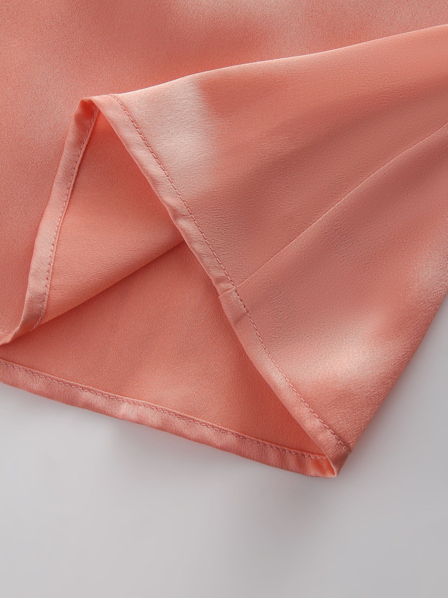 Micro Pleat Dress-Peach