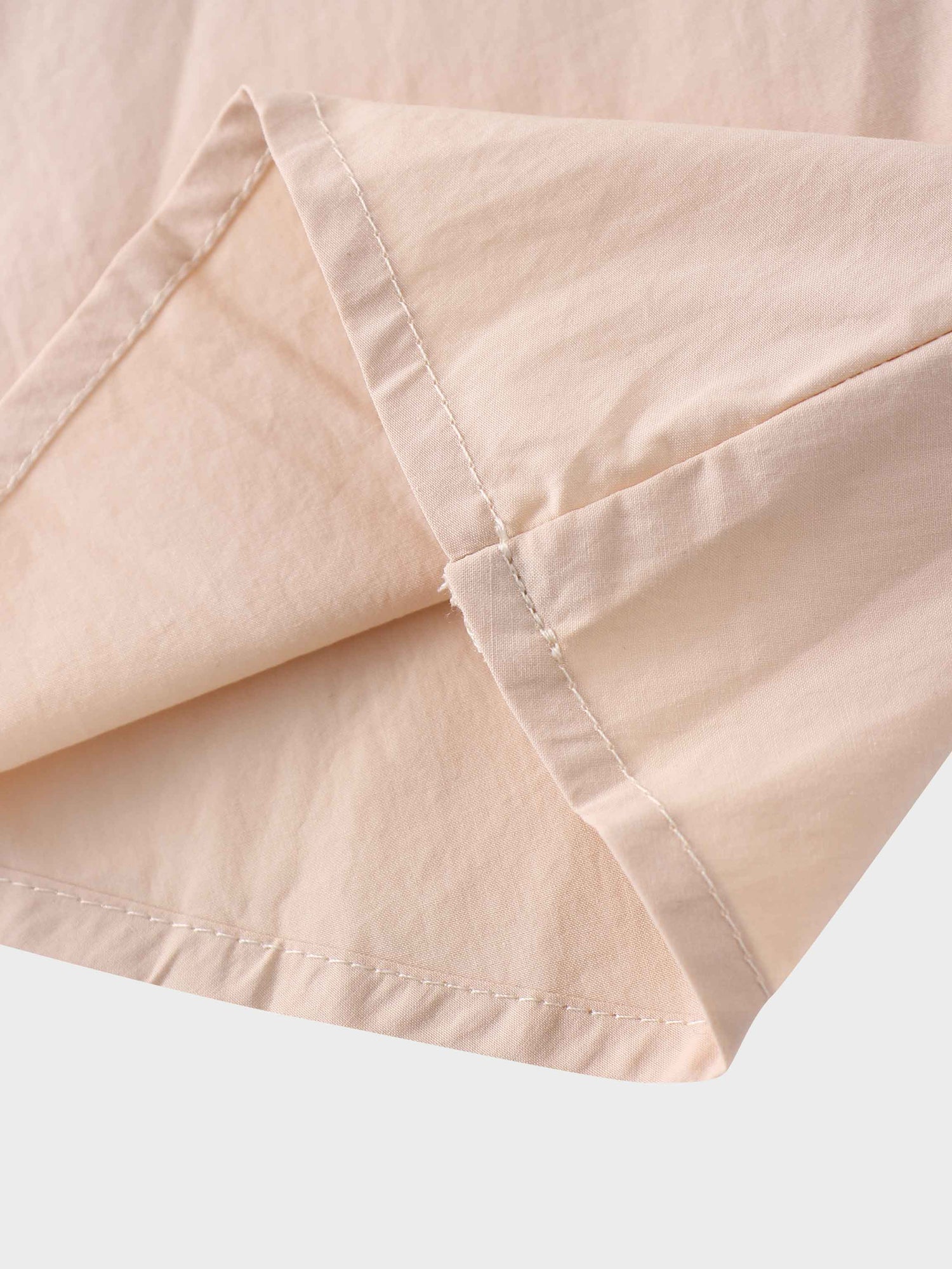 Micro Pleat Elastic Waist Skirt-Rose Pink