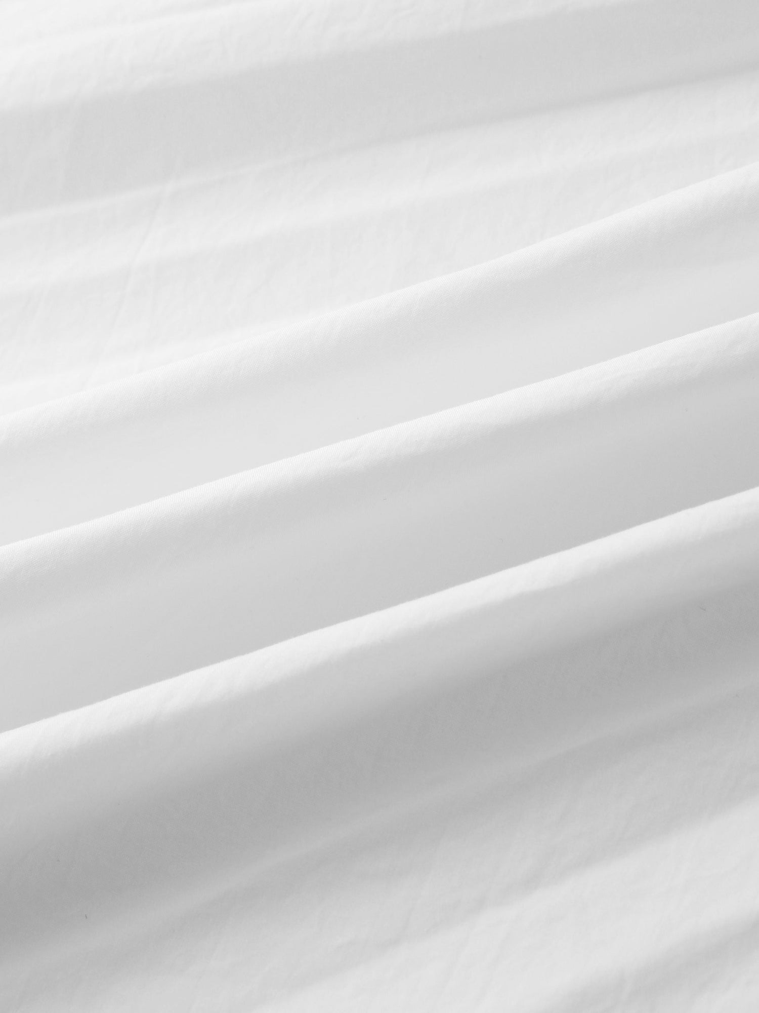 Micro Pleat Elastic Waist Skirt-White