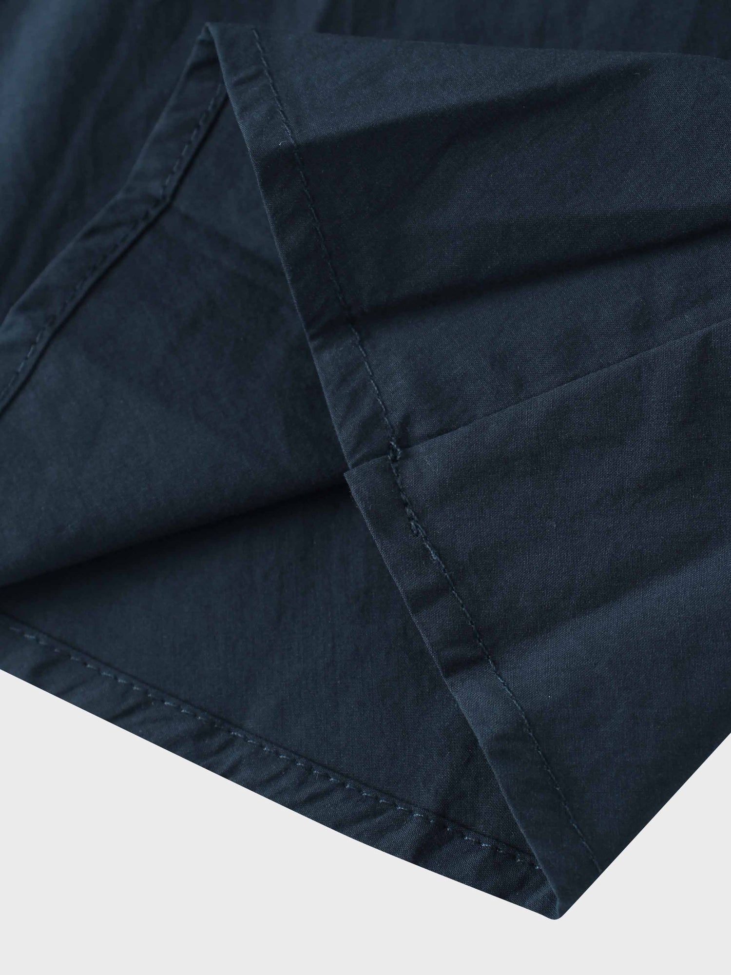 Micro Pleat Elastic Waist Skirt-Navy