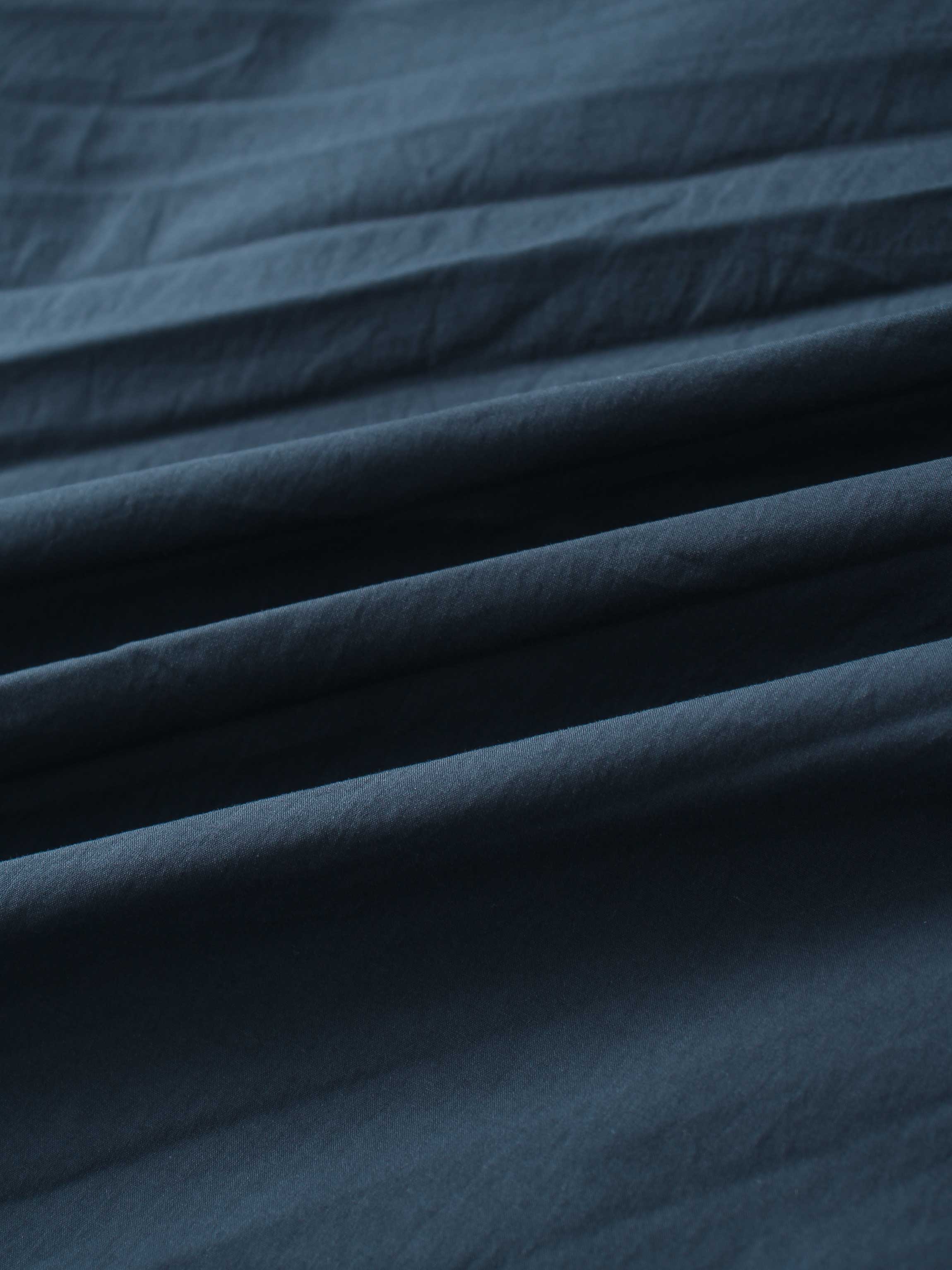 Micro Pleat Elastic Waist Skirt-Navy