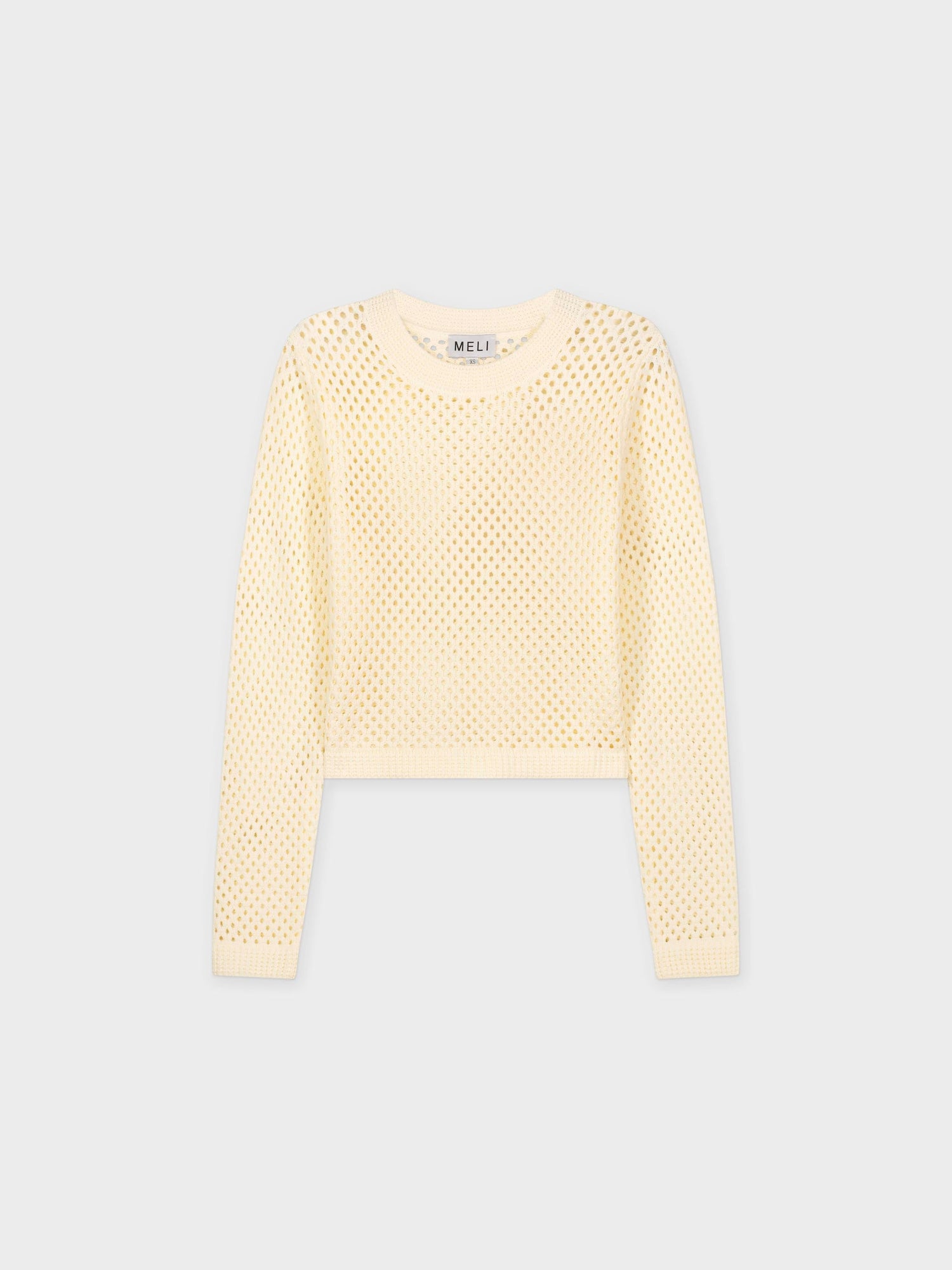 CROCHET SWEATER-CREAM