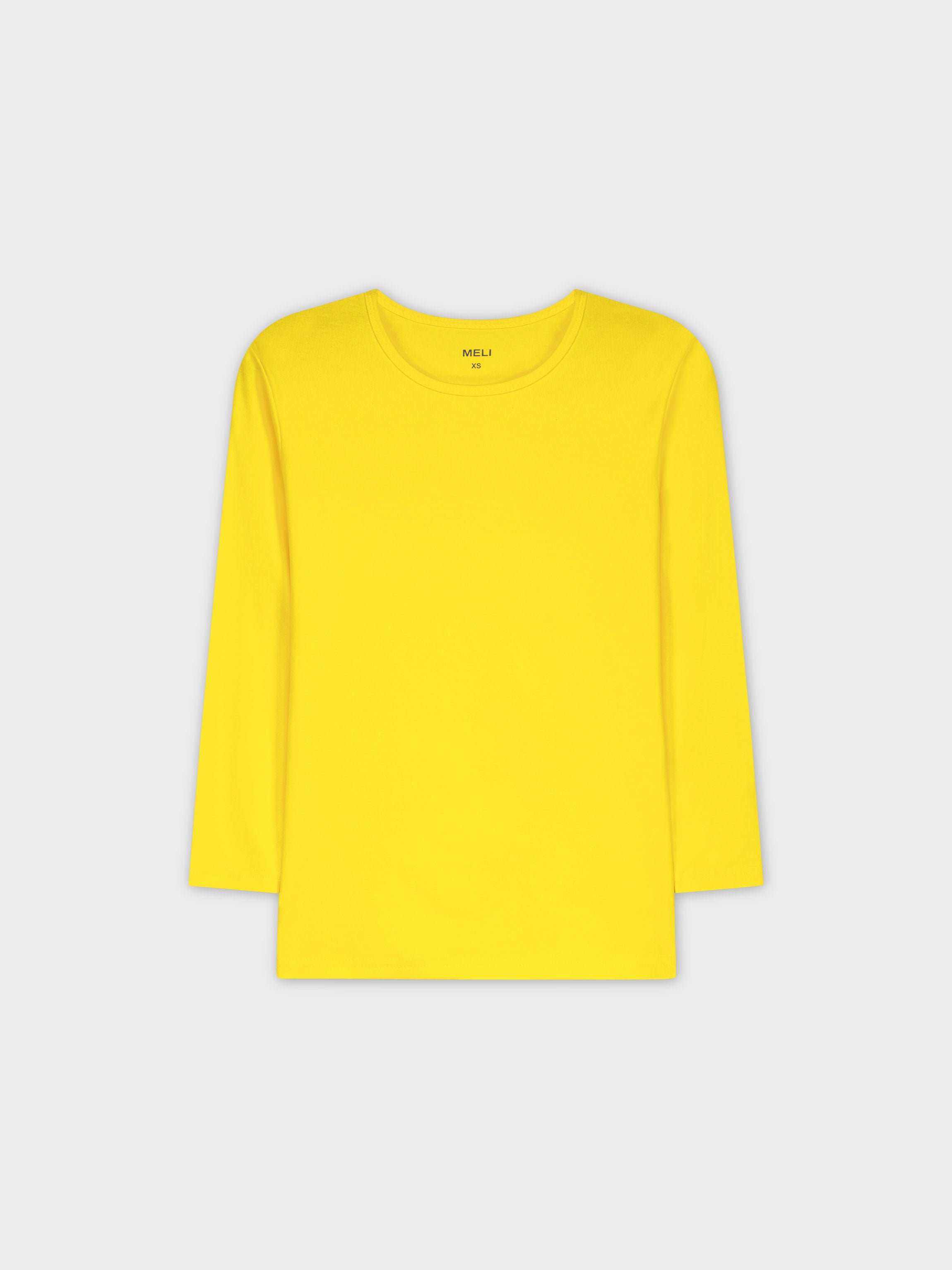 CLASSIC TEE 3Q-YELLOW