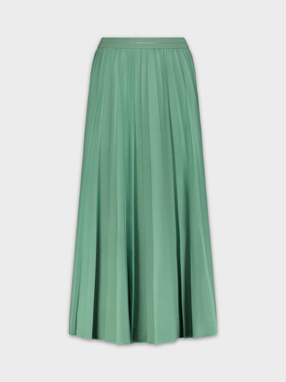 PLEATED SKIRT 37" -GREEN