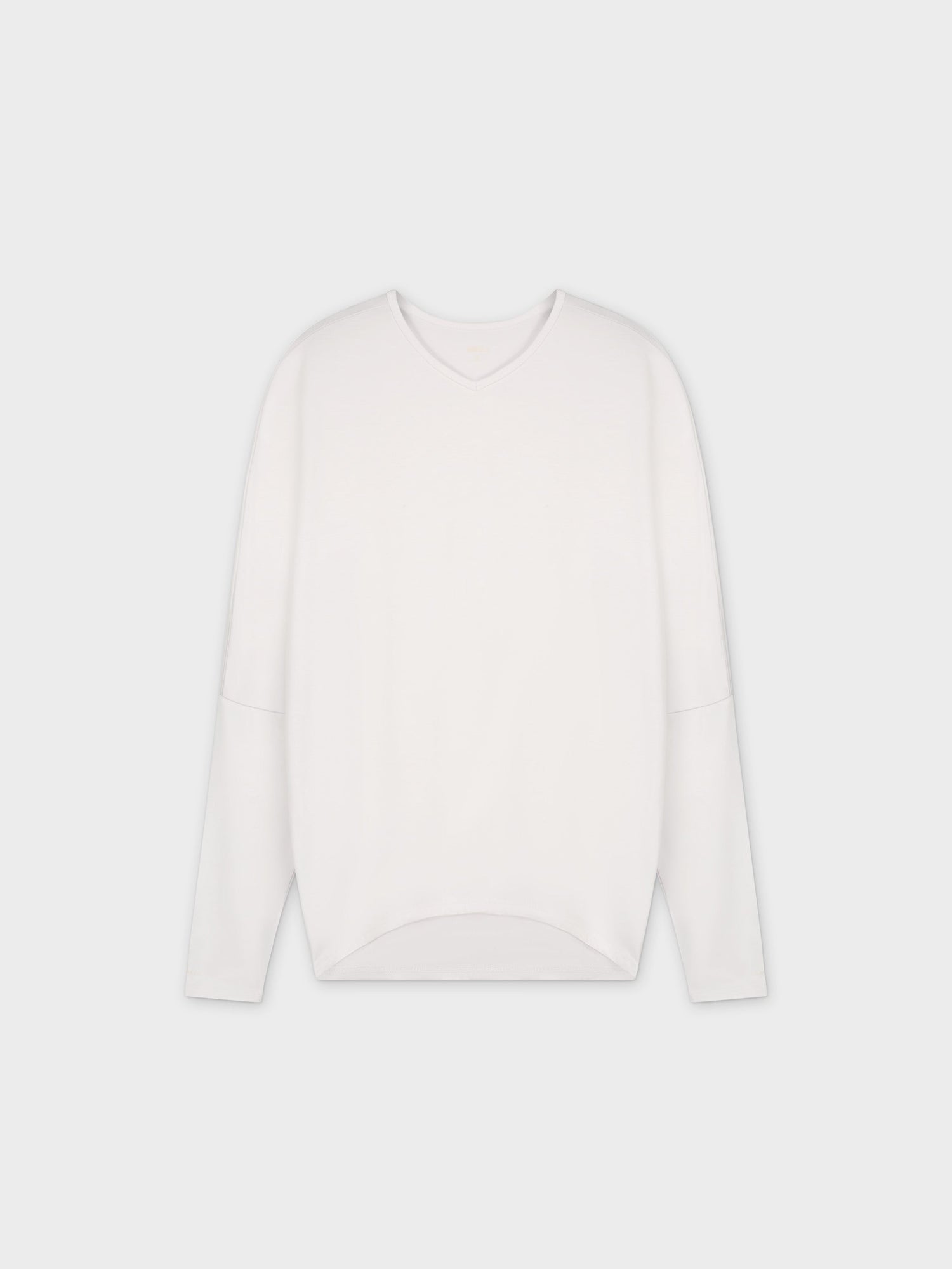 FLAT DOLMAN-WHITE