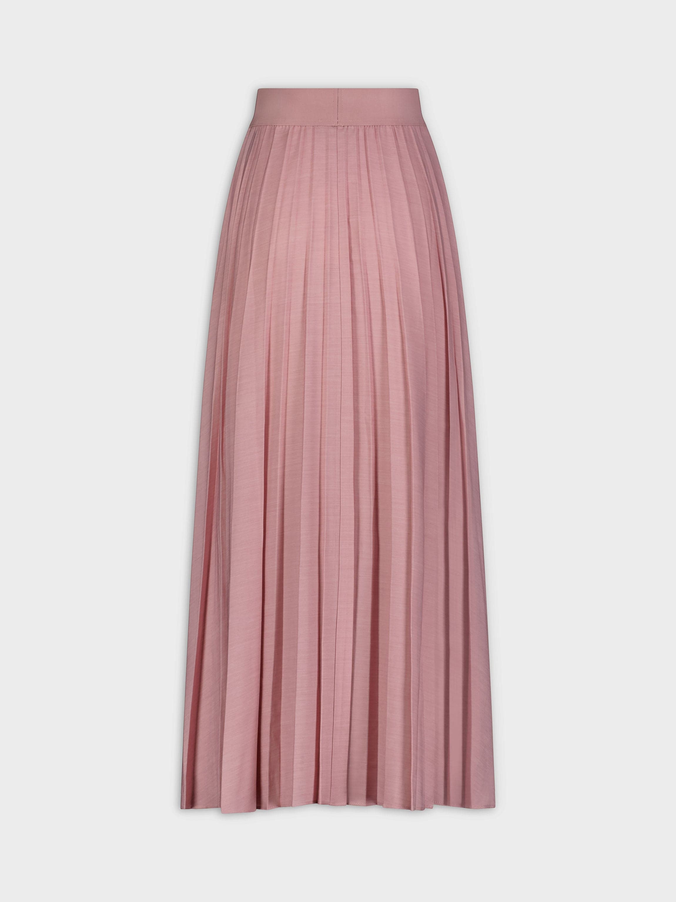 FLAT FRONT PLEATED SKIRT 35&quot;-PINK