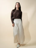 Crown Embossed T-Shirt-Brown