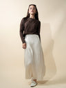 Crown Embossed T-Shirt-Brown