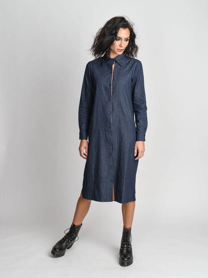 DENIM SHIRTDRESS