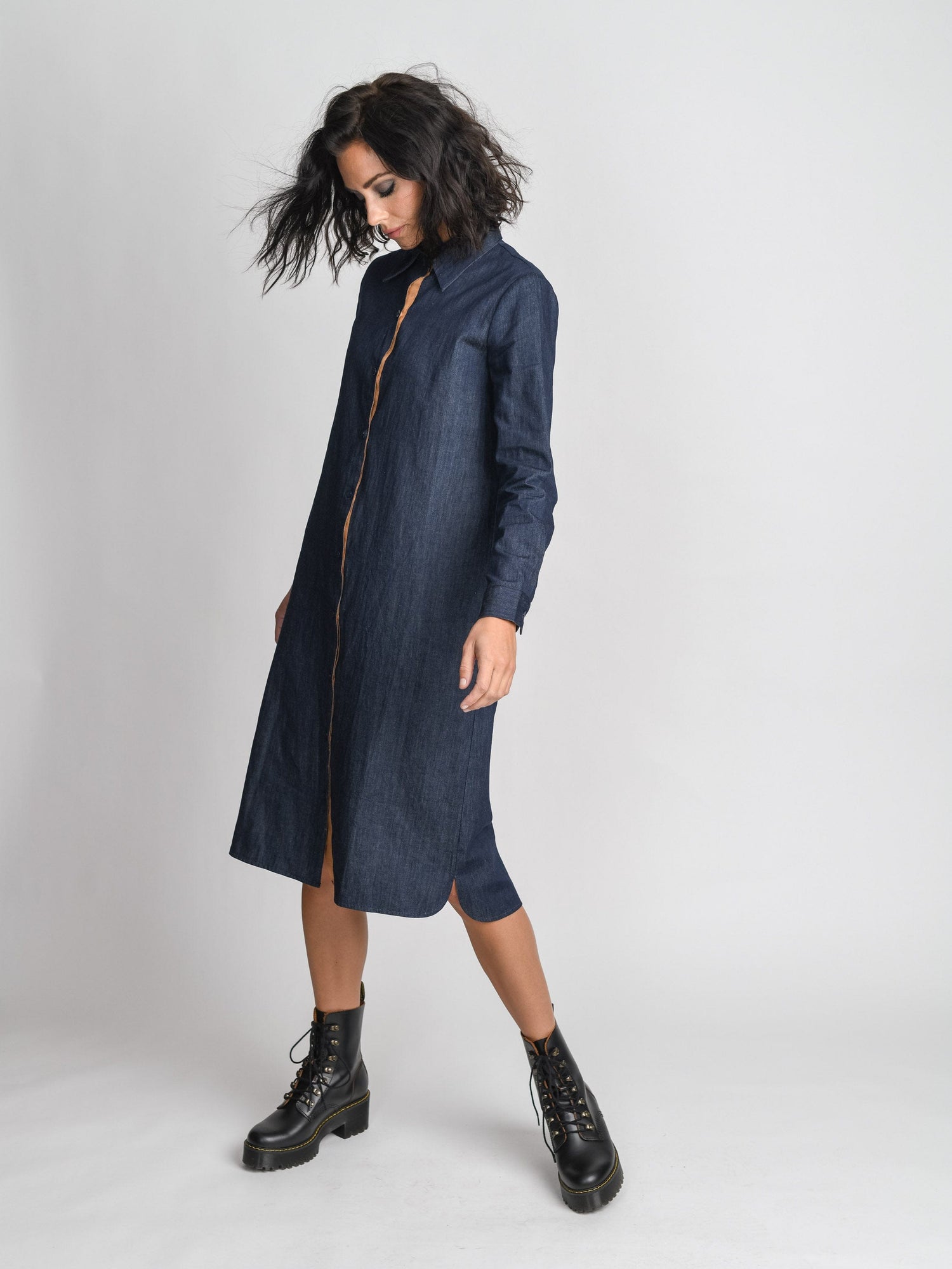 DENIM SHIRTDRESS