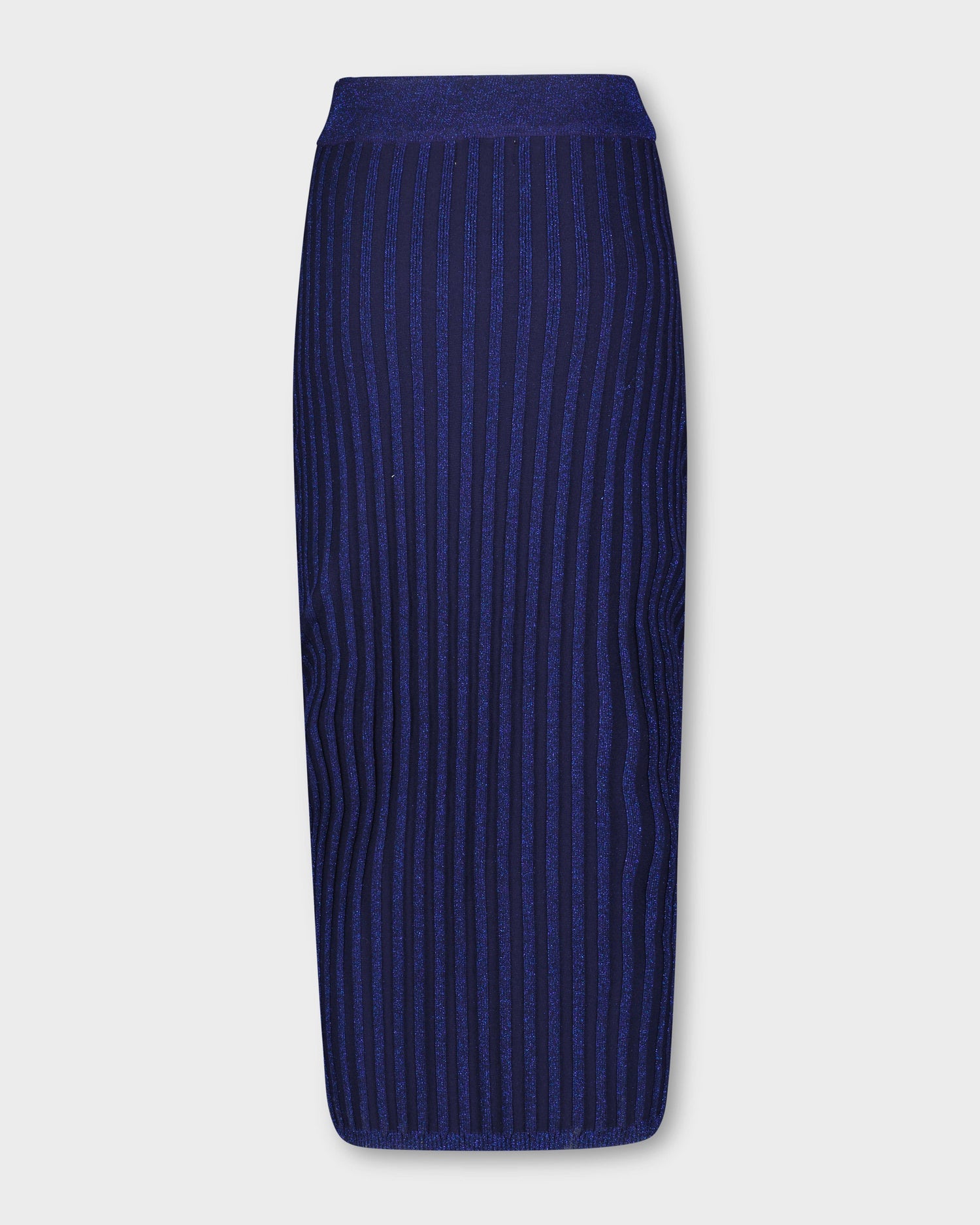 LUREX SKIRT-NAVY