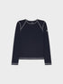 baseball tee-navy