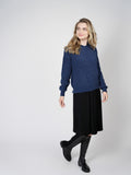 TSHIRT CIRCLE SKIRT-27"-BLACK