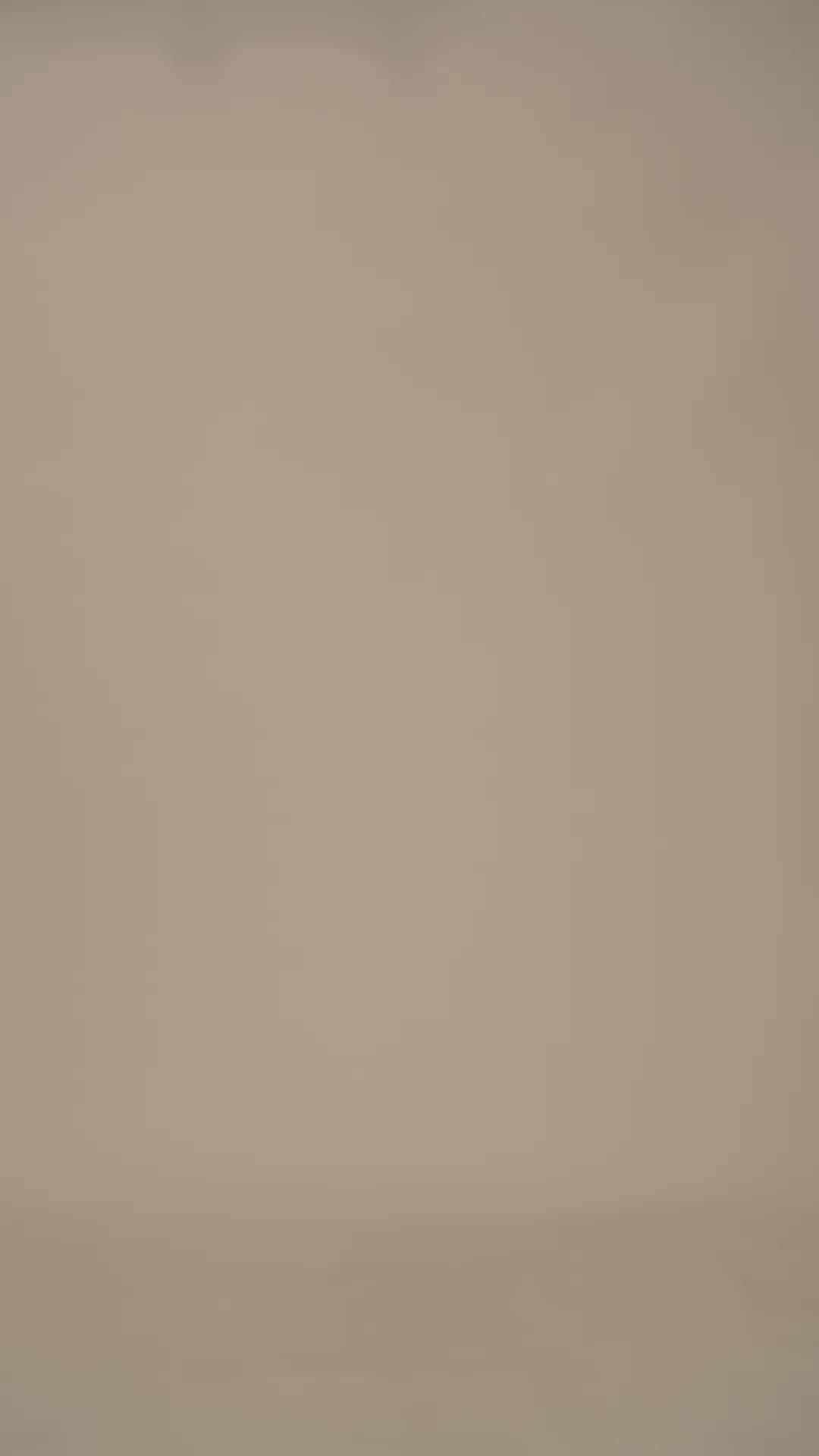 Flat Striped High V Long Sleeve-Brown/White