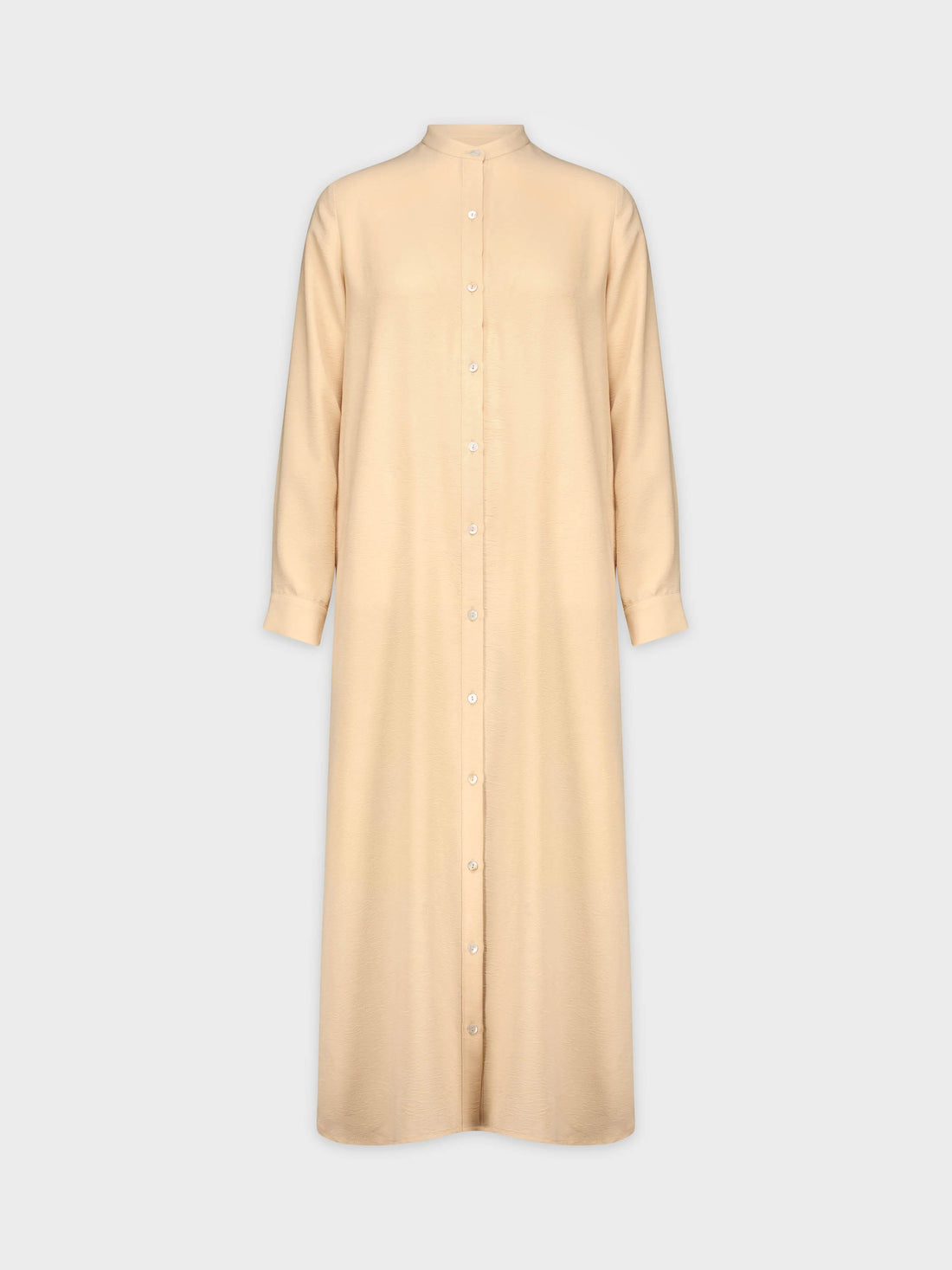 LONG SHIRTDRESS-TAN