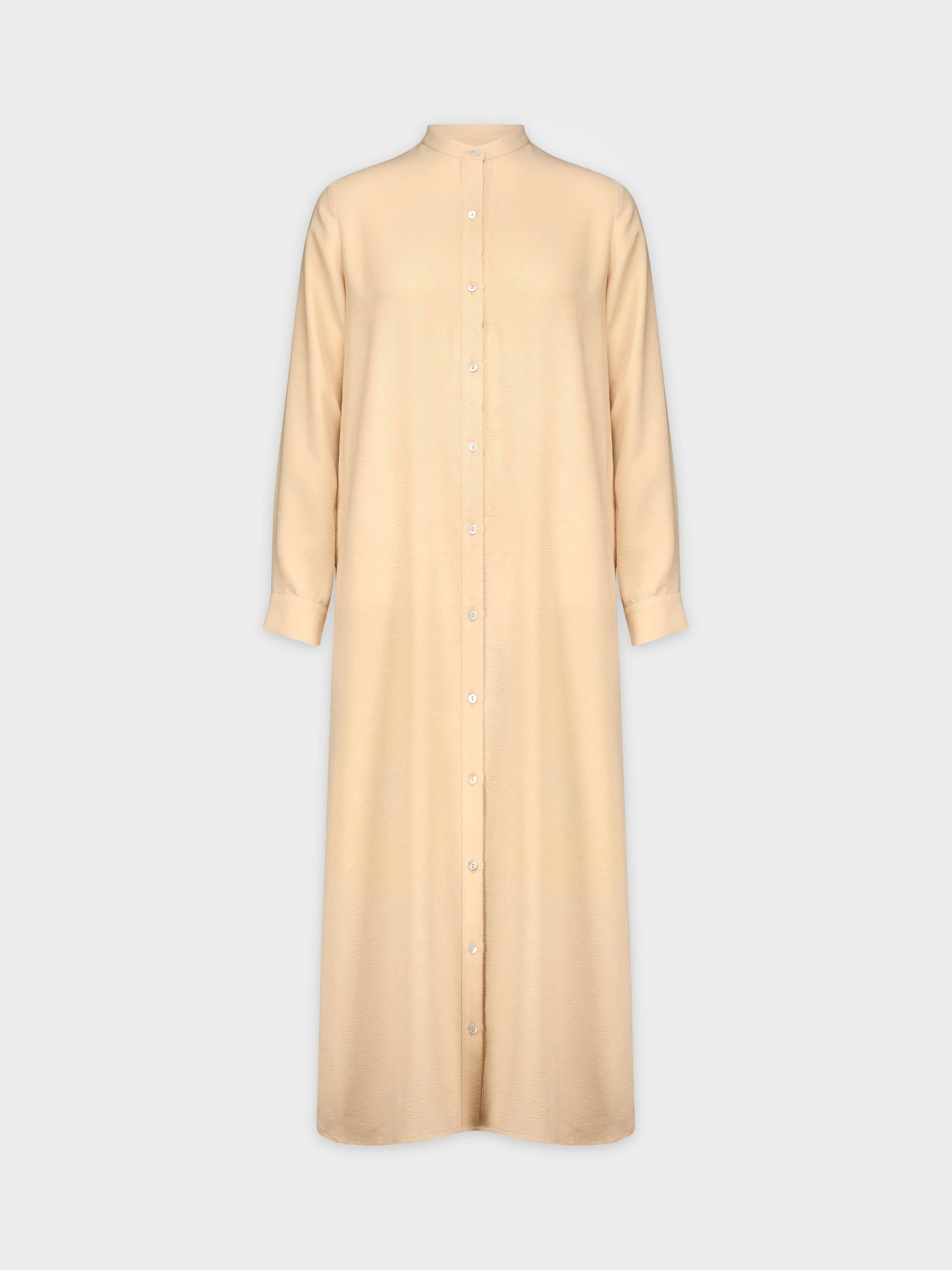 LONG SHIRTDRESS-TAN